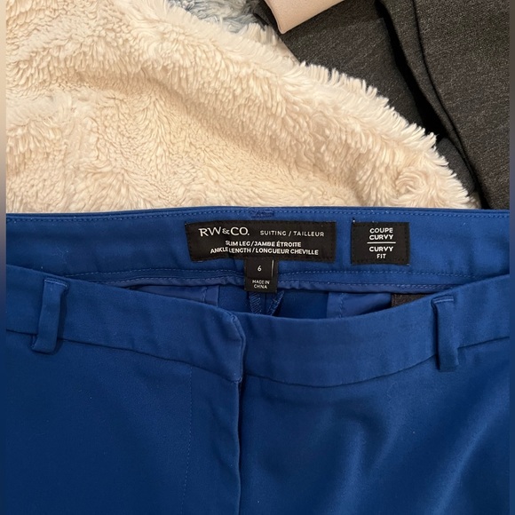 Blue dress pants from RW&CO - Picture 2 of 4